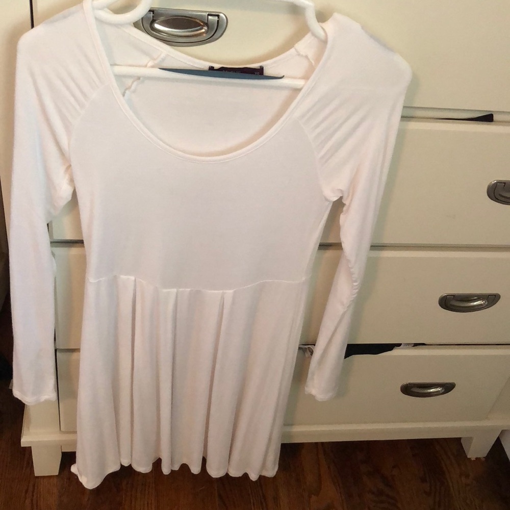 Basic white dress